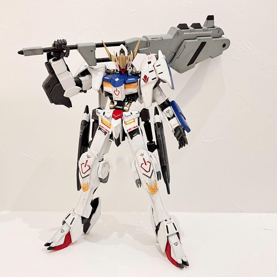 GUNDAM MG Barbatos 1:100 All Painted Weathering BANDAI Model
