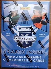 2022 Panini Elite Extra Edition Baseball Factory Sealed Blaster Box