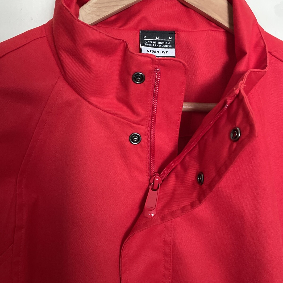 Nike Storm-fit Full Zip Jacket Mesh Lined Mens Sz M Fits L