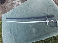 Vintage PUMA No9 Solingen WWll German Sword with Scabbard