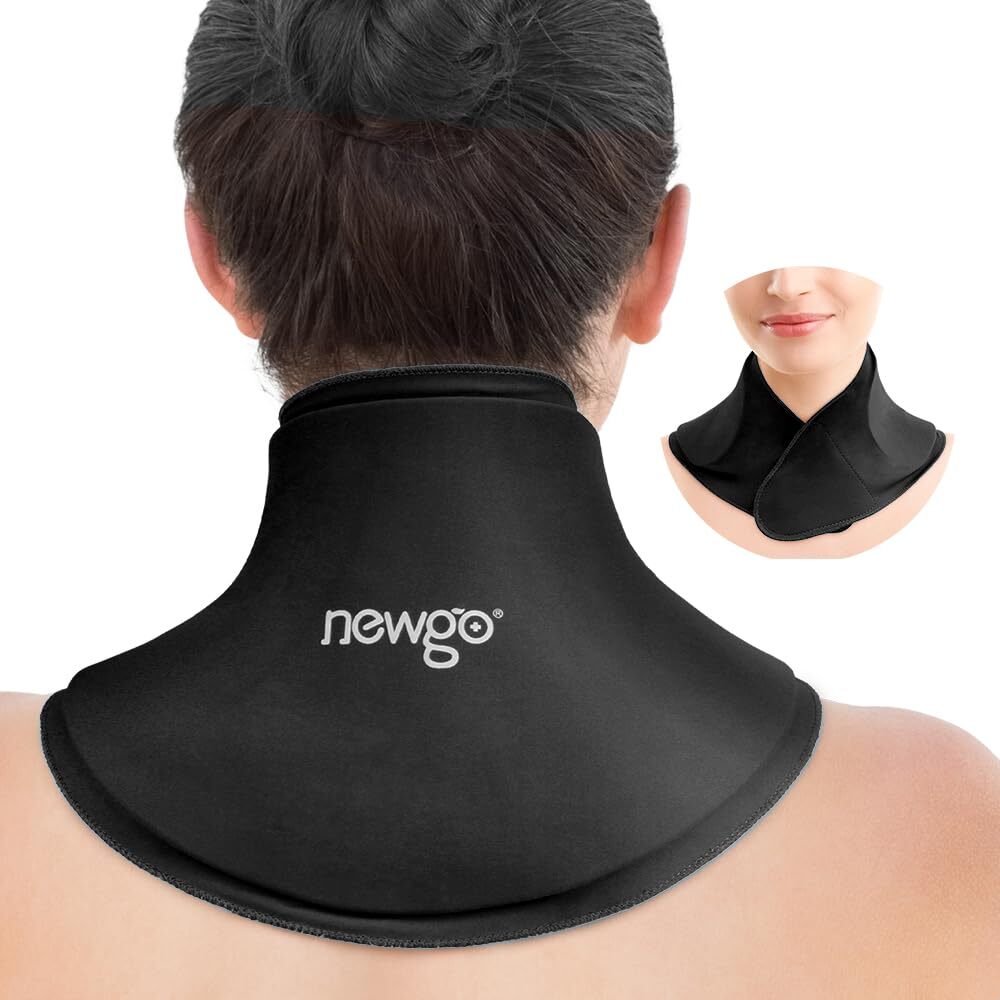 Neck Ice Pack Wrap Reusable Ice Packs for Neck Pain Relief, Cervical Ice Pack...