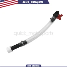 Replacement Deluxe Racing Fuel Jug Filler Hose With Shutoff Valve New US