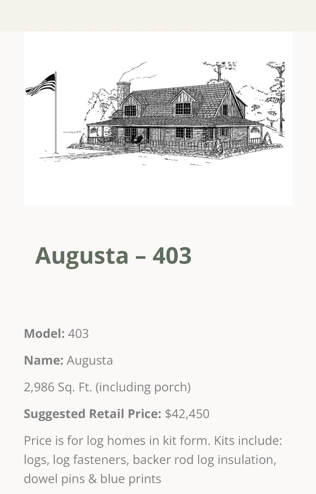 log cabin kit for sale eBay