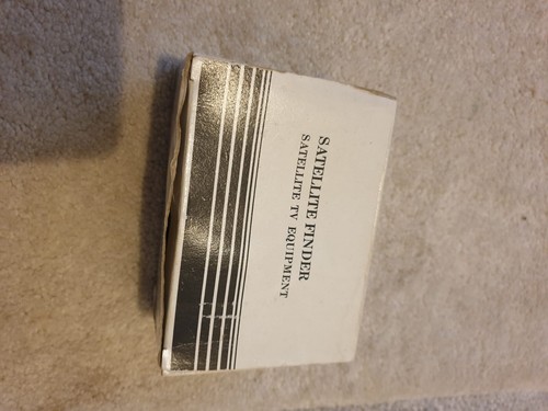 Vintage Satellite Finder with Box SF-95 Signal Strength Meter - Picture 8 of 9