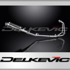 Kawasaki 250R Ninja 2008-2013 Full Exhaust 2-1 225mm Oval Carbon Silencer