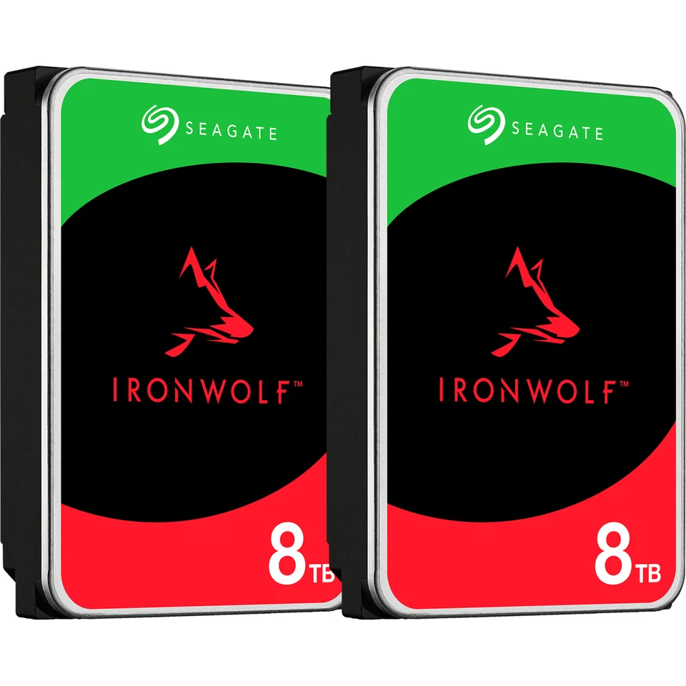 Seagate IronWolf NAS 2 x 8 TB Bundle, Festplatte