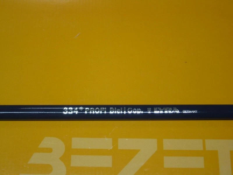 10 Stk. Bleikopierstift LYRA 334 240 mm flachoval ungespitzt Zimmerer Bleistift