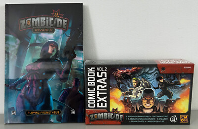     Zombicide Invader Board Game CMON Comic Book Extras Vol.2 neu und OVP    