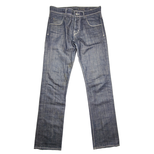 Lee Jeans Womens L2 Lo Slim Straight Leg Mid Rise Blue Denim Stretch Size 10