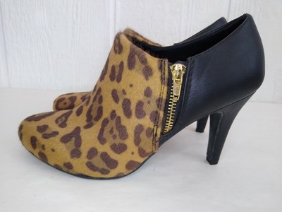 vegan leopard print boots