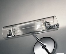 ARTEMIDE - WANDLEUCHTE ACHEO PARETE GRAU / GLAS KLAR  