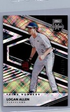 2020 Panini Elite Extra Edition #56 Logan Allen Prime Numbers A #/180