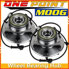 MOOG Front Wheel Bearings and Hubs 4WD for Chevy Silverado GMC Sierra Tahoe 1500