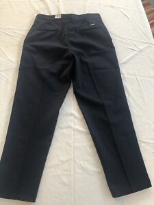 3 Cintas Comfort Flex Navy Blue Work Pants Size 36x30 #945-20 Very Comfortable