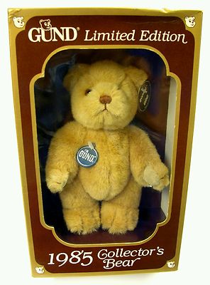 teddy Vintage TY 1993 Heartley Heart Sweater Plush Jointed Teddy
