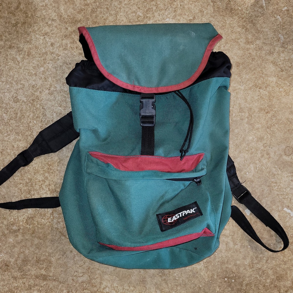 90s　EASTPAK バックパック　えんじ色　グッドフェード 90s EASTPAK バックパック えんじ色 グッドフェード - メルカリ