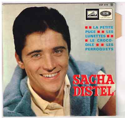 Sacha DISTEL Der kleine Chip mit Zunge 7'' EP 45 Umdrehungen NEU 