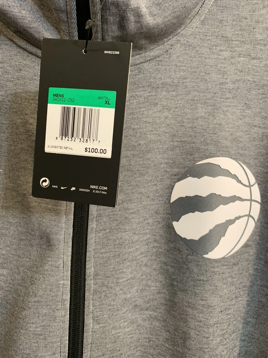 Toronto raptors nike dry showtime full zip hoodie 2025