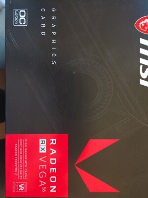 MSI Radeon RX Vega 56 Air Boost 8G OC 8GB HBM2 Grafikkarte