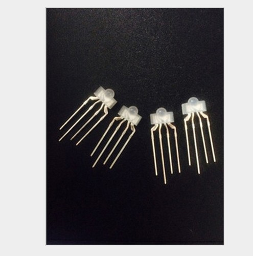10pcs 3MM 4pin RGB LED Diffused Red Green Blue Tri-Color Common Anode Nipple Pkg - Picture 2 of 4