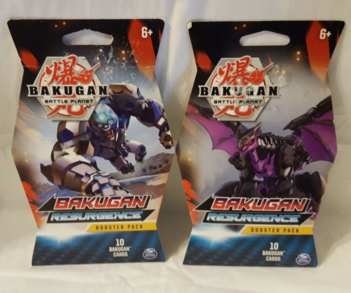 Bakugan - Resurgence Booster 10 Pack - Collectible Trading Cards - Lot of 2 Bakugan - Resurgence Booster 10 Pack - Collectible Trading Cards - Lot of 2