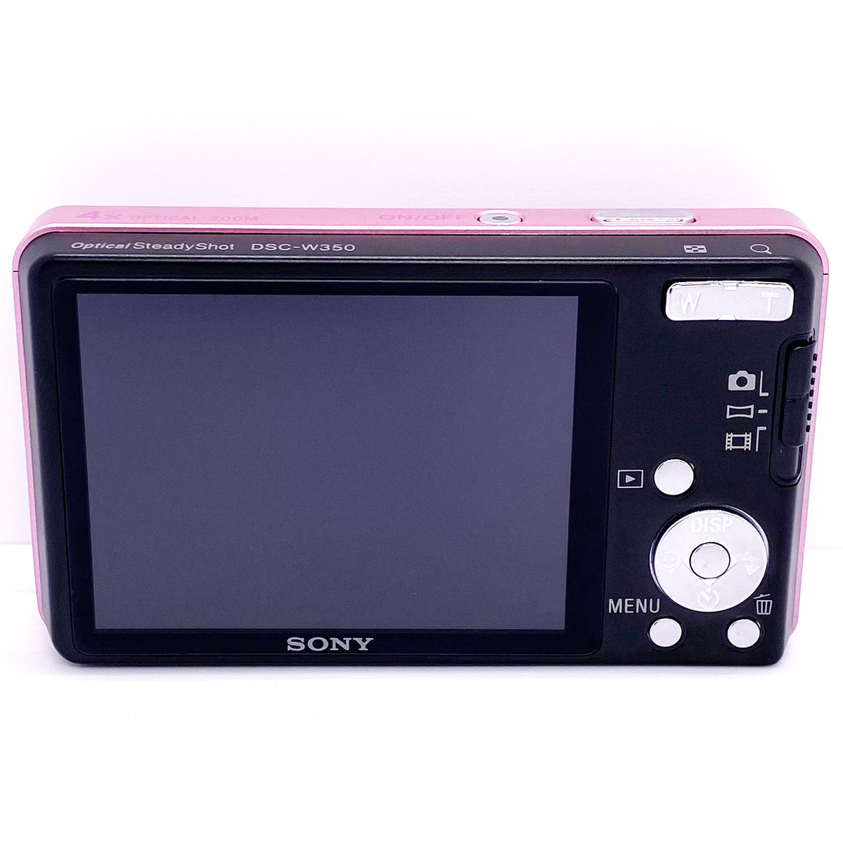 Sony Cyber-shot DSC-W350 Pink 14.1MP 4x Zoom Digital Camera