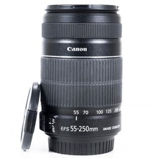 Canon EF-S 55-250mm IS II F/4-5.6 Image Stabilizer Zoom Lens