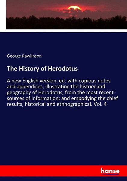 George Rawlinson | The History Of Herodotus | Taschenbuch | Englisch (2018)-image