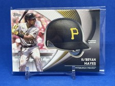 2022 Topps Commemorative Batting Helmet Relics #BHKH Ke'Bryan Hayes Pirates