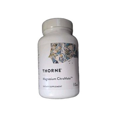 Thorne Magnesium CitraMate, 90 Capsules  Exp date 2027-04