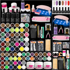 Acrylic Nail Kit for Beginners with Everything, with Professional Gel Nail Polis