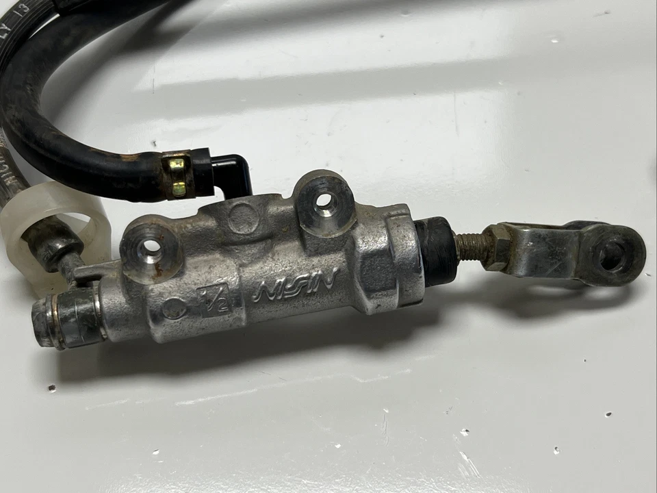 2004 Kawasaki Kx85 Rear Brake Caliper Pedal Hose Master / Complete Brake  - Image 2 of 4