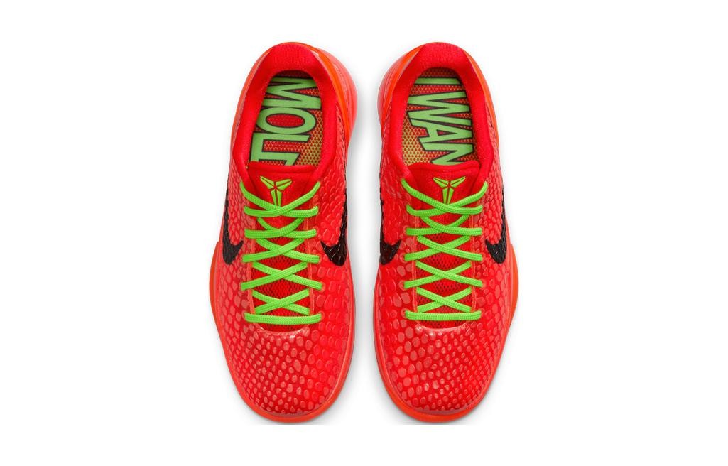 シューズ(男性用) Nike GS Kobe 6 Protro Reverse Grinch Size 7 (GS) - Nike Zoom Kobe VI Protro Low Reverse Grinch for sale