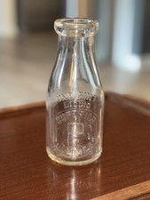 Superior Dairies  P  Embossed clear  one-pint...