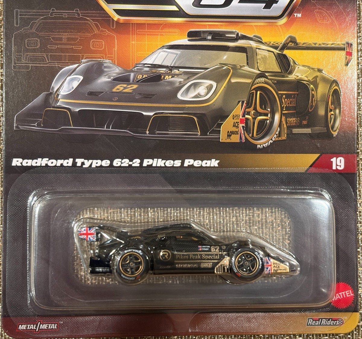 2025 Hot Wheels Elite 64 # 19 , Radford Type 62-2 Pikes Peak