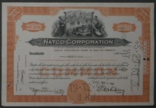 Natco Corporation 1960 66 akcji