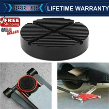 Weld Side Car Slotted Frame Rail Floor Jack Disk Rubber Pad Adapter Pinch Ckgrvi