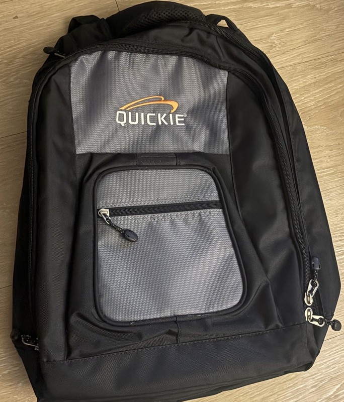 Quickie Backpack Wheelchair Backpack Never Used 