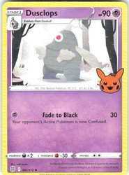 Dusclops 061/172 Trick or Trade BOOster Promo