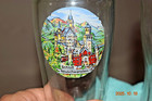 3 Glass Boot German Beer Steins, Neuschwanstein Castle. Vintage, Collectible — photo 2