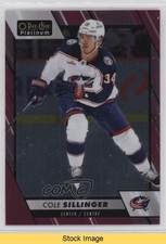 2023-24 O-Pee-Chee Platinum Matte Pink Cole Sillinger #164 READ 1e7g