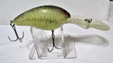# 227- Mann's Crankbait Rattling, Glittered Fishing Lure, 3 3/4" long