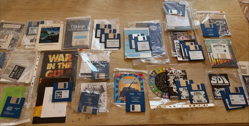 JOB LOT x19 ATARI ST Games - All Complete With Manuals & Maps Etc