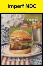 US American Icons Hamburguesa imperf NDC single MNH 2026