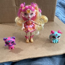 Magic Mixies Pixlings Flitta Butterfly Beautiful Fairylike Doll Punbun Gruffin