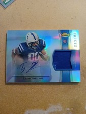 2012 Topps Platinum Refractor RPA TY Hilton RC Auto Patch RAP-TYH /1353