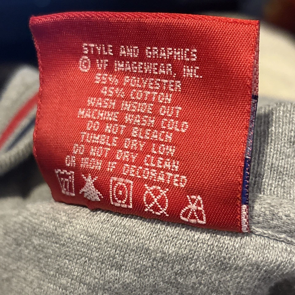 Tennessee Titans NFL Sudadera XL Gris Cuello en V Polar Pullover Retro De Colección Foto 4 de 4