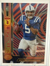 2023 Panini Illusions Shining Stars Anthony Richardson #16 Red /75 (RC)