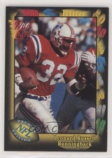1991 Wild Card Leonard Russell #76 Rookie RC 7zf. rookie card picture