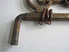 Antique Art Deco Single Swing Arm Curtain Rod Adjustable Cast Bronze Metal — photo 3